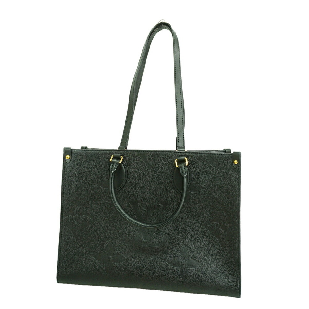 Louis Vuitton Monogram Empreinte OnTheGo MM Tote Bag M45595 Noir 2-way bag fo...
